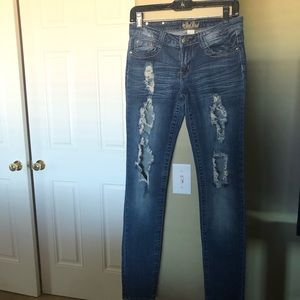 Red Rivet  jeans